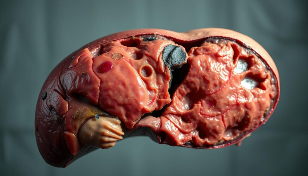 liver damage from alcohol